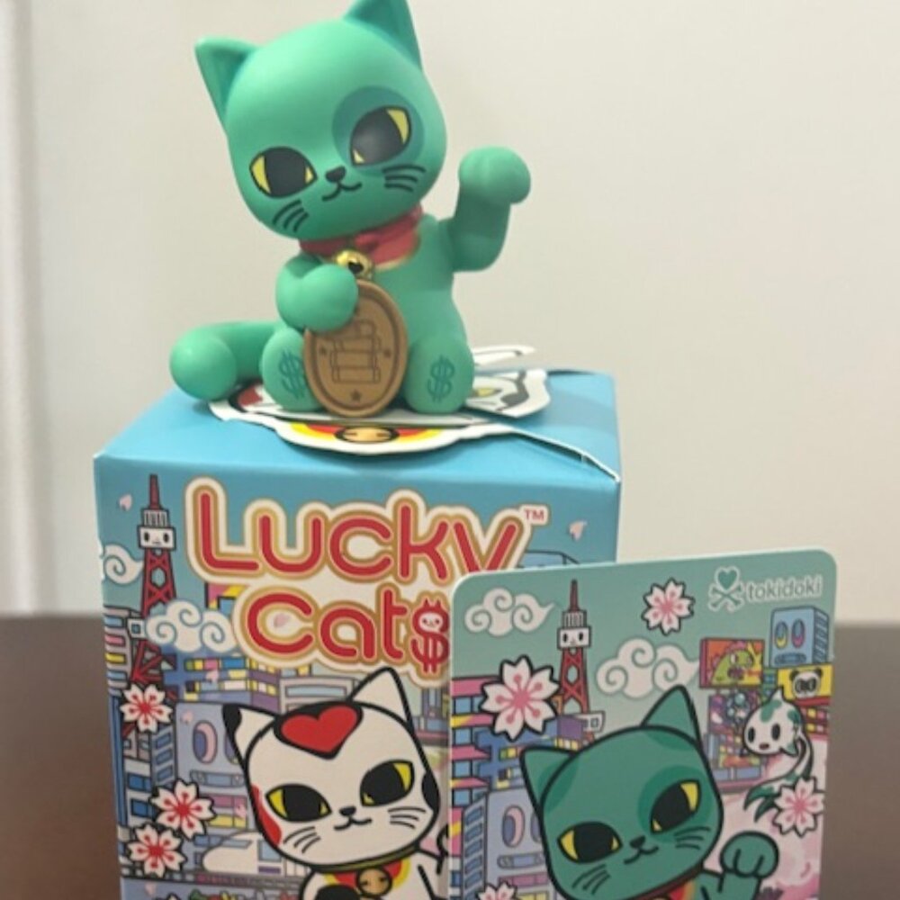 Tokidoki Lucky Cats Scholastic Paws Figure